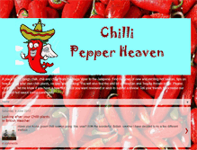 Tablet Screenshot of chillipepperheaven.blogspot.com