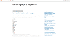 Desktop Screenshot of paodequeijoevegemite.blogspot.com