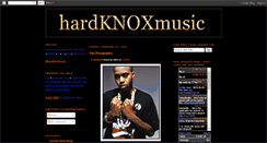 Desktop Screenshot of hardknoxmusic.blogspot.com