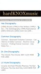 Mobile Screenshot of hardknoxmusic.blogspot.com