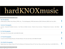 Tablet Screenshot of hardknoxmusic.blogspot.com