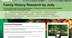 Desktop Screenshot of familyhistoryresearchbyjody.blogspot.com