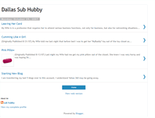 Tablet Screenshot of dallassubhubby2.blogspot.com