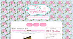 Desktop Screenshot of issfashion.blogspot.com
