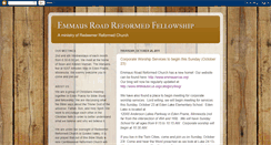 Desktop Screenshot of emmausroadreformed.blogspot.com