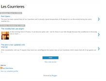 Tablet Screenshot of lescourrieres.blogspot.com