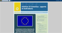 Desktop Screenshot of erasmus-comenius.blogspot.com