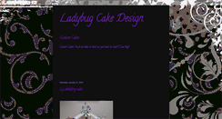 Desktop Screenshot of ladybugcakedesign.blogspot.com
