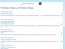 Tablet Screenshot of profecia-maya.blogspot.com