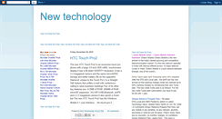 Desktop Screenshot of newtechnologyuk.blogspot.com