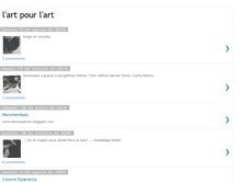Tablet Screenshot of elarteporelarte.blogspot.com
