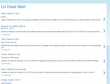 Tablet Screenshot of luheadstart.blogspot.com