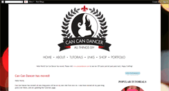 Desktop Screenshot of cancandancer.blogspot.com