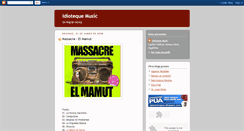 Desktop Screenshot of idiotequemusic.blogspot.com