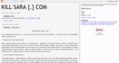 Desktop Screenshot of killsara.blogspot.com