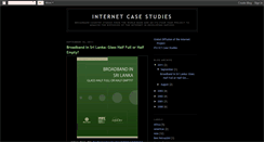 Desktop Screenshot of internetcasestudies.blogspot.com