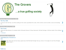 Tablet Screenshot of groversgolf.blogspot.com