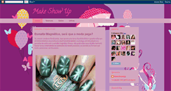 Desktop Screenshot of makeshowup.blogspot.com