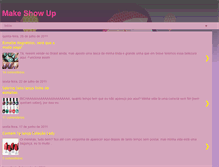 Tablet Screenshot of makeshowup.blogspot.com
