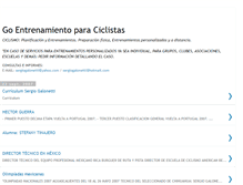 Tablet Screenshot of goentrenamiento.blogspot.com