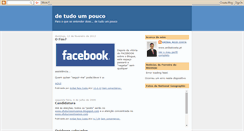 Desktop Screenshot of de-tudo-um-pouco.blogspot.com