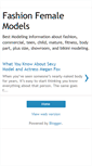 Mobile Screenshot of bestmodelingadvice.blogspot.com
