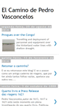 Mobile Screenshot of elcaminodepedrovasconcelos.blogspot.com