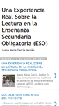 Mobile Screenshot of lecturajoseantoniogonzalez.blogspot.com