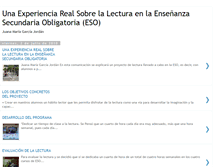 Tablet Screenshot of lecturajoseantoniogonzalez.blogspot.com
