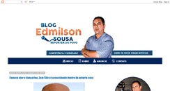 Desktop Screenshot of blogdoedmilsonsousa.blogspot.com