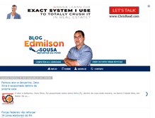 Tablet Screenshot of blogdoedmilsonsousa.blogspot.com