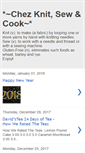 Mobile Screenshot of chezknit.blogspot.com