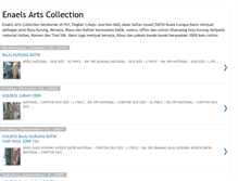 Tablet Screenshot of enaelsartscollection.blogspot.com