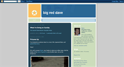 Desktop Screenshot of bigreddave.blogspot.com