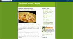 Desktop Screenshot of dalemansdinnertonight.blogspot.com