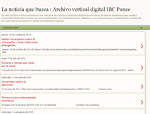 Tablet Screenshot of bibliotecaibcnoticias.blogspot.com