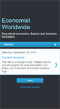 Mobile Screenshot of economistworldwide.blogspot.com