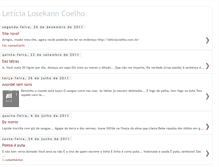 Tablet Screenshot of leticialosekanncoelho.blogspot.com