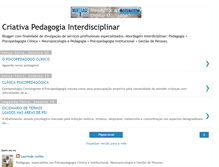 Tablet Screenshot of pedagogiainterdisciplinar.blogspot.com