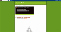 Desktop Screenshot of dragonball-af-ivan.blogspot.com