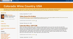 Desktop Screenshot of coloradowinecountryusa.blogspot.com