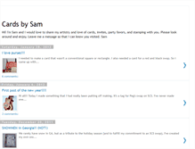 Tablet Screenshot of cardsbysam.blogspot.com