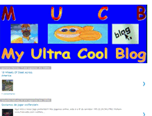 Tablet Screenshot of myultracoolblog.blogspot.com