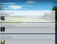 Tablet Screenshot of ecclesiamilitans-us.blogspot.com