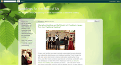 Desktop Screenshot of ethical-wedding.blogspot.com