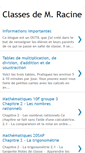 Mobile Screenshot of classedemracine.blogspot.com