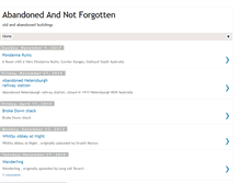 Tablet Screenshot of abandonedandnotforgotten.blogspot.com