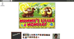 Desktop Screenshot of mummyslittle-monster.blogspot.com