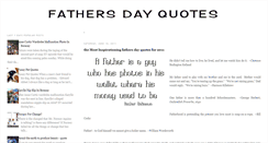 Desktop Screenshot of fathersday-quotes.blogspot.com