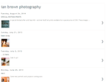 Tablet Screenshot of ianbrownphotography.blogspot.com
